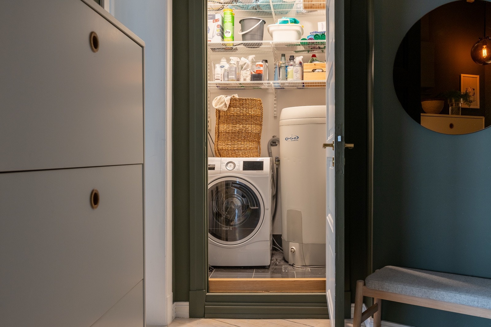 Superpraktisk "vaskerom" i entréen! Galleribilde