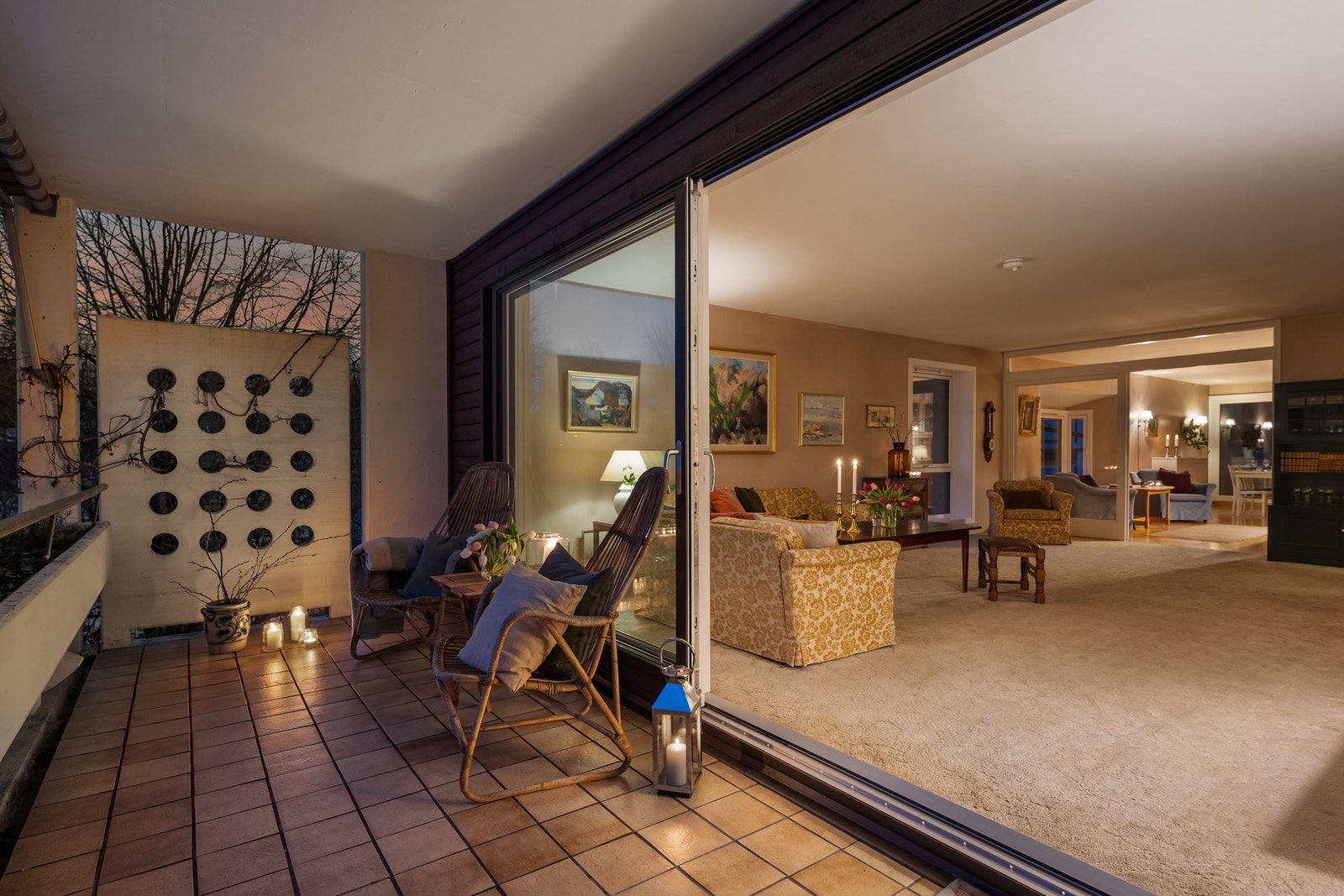 Boligen tilbyr deg to balkonger Galleribilde