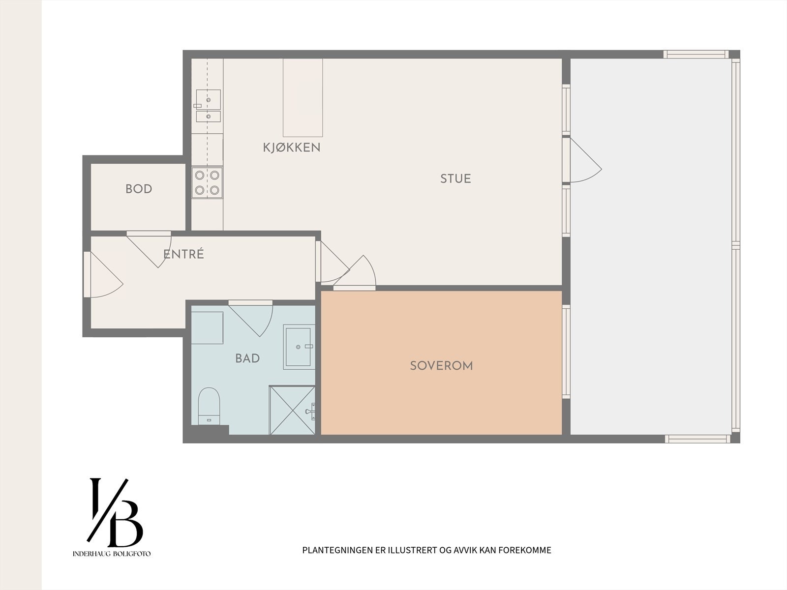 Plantegning | Lyngfaret 70A Galleribilde