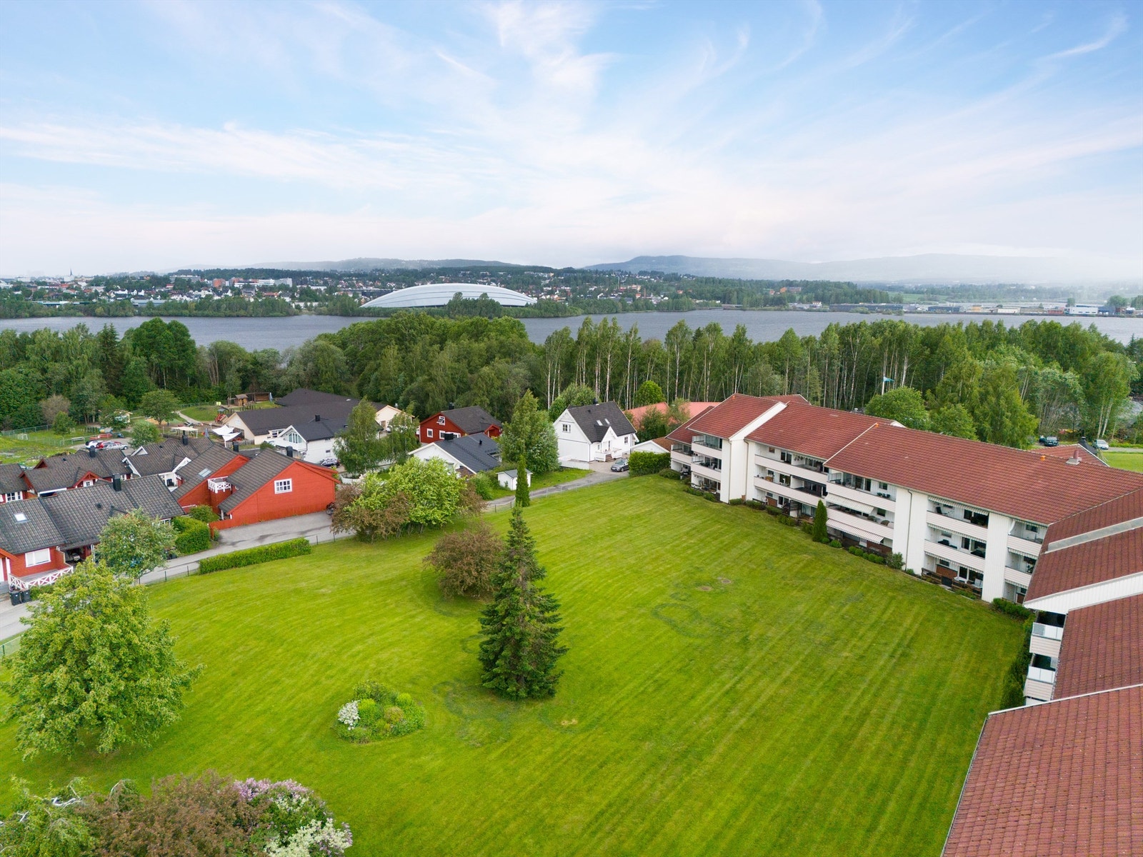 Dronefoto Galleribilde
