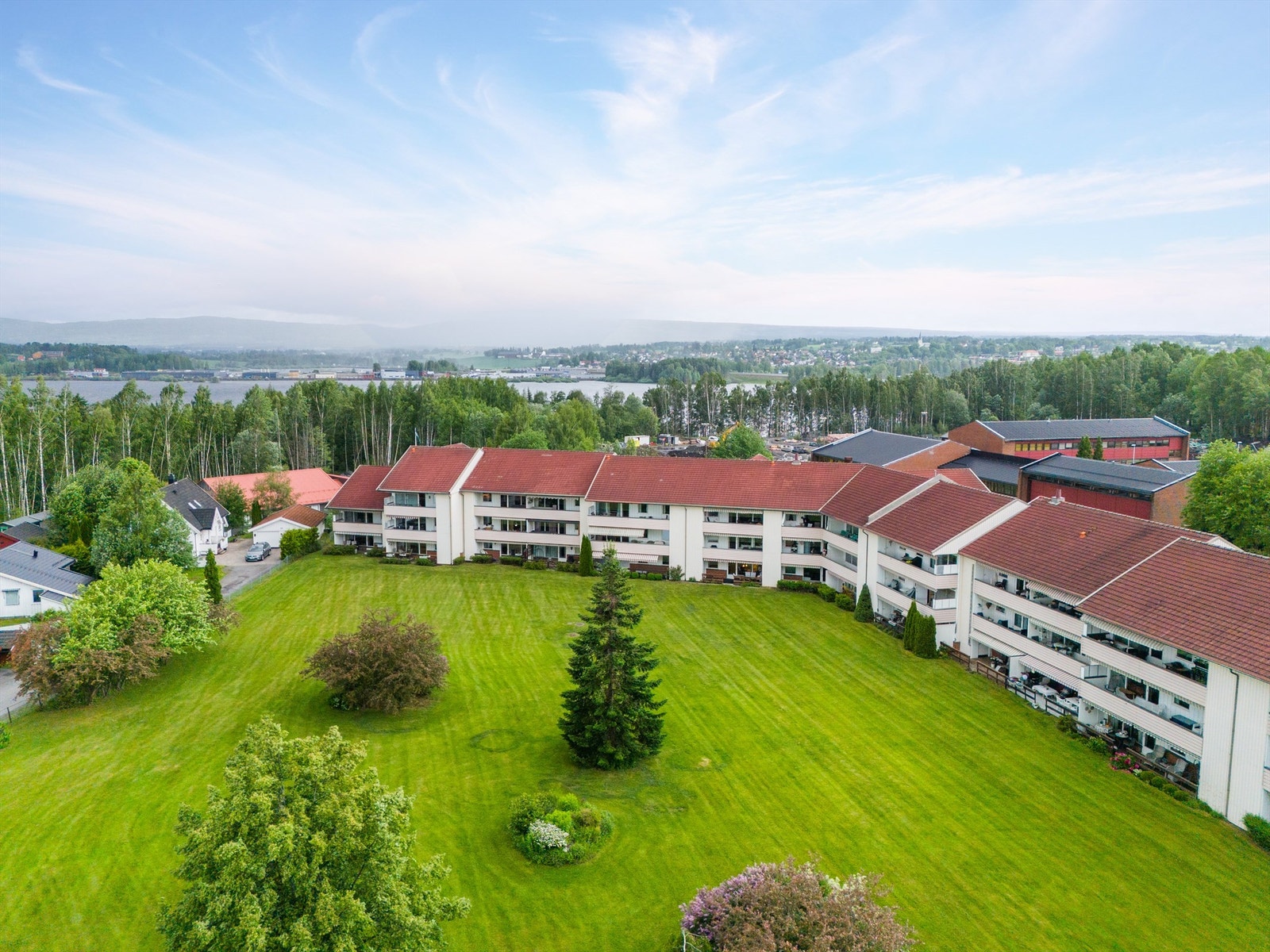 Dronefoto Galleribilde