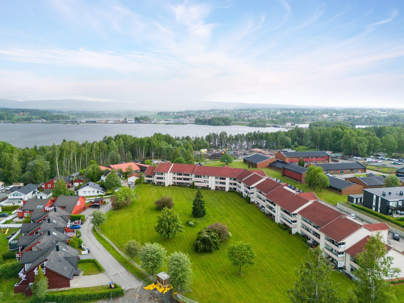 Dronefoto Galleribilde