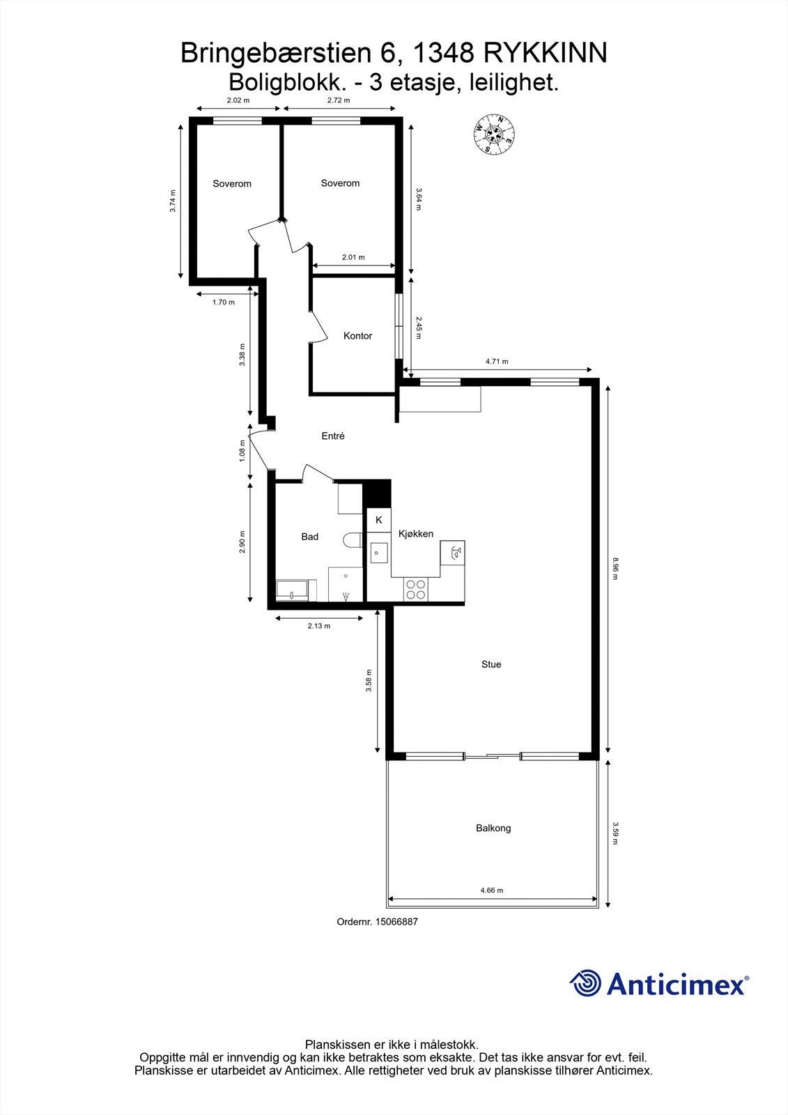 Plantegning Galleribilde