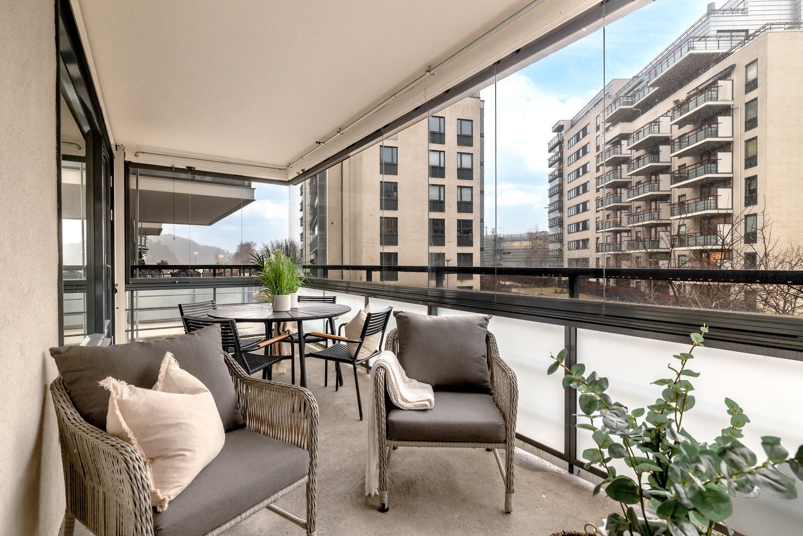 Her har du plass til en sittegruppe. Galleribilde