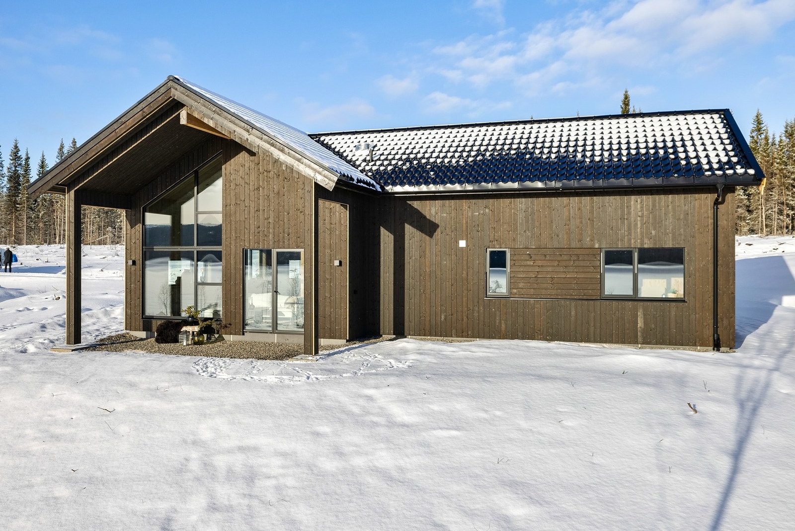 Nyoppført fritidsbolig i Kvenntangveien 6 presenteres for salg! Galleribilde