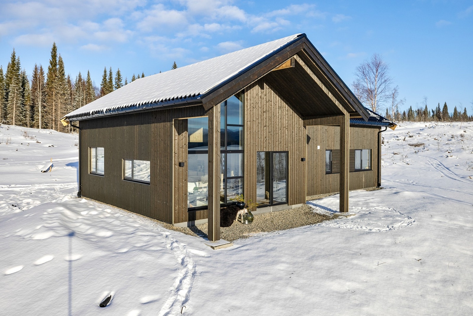 Flott hytte med familievennlige løsninger Galleribilde