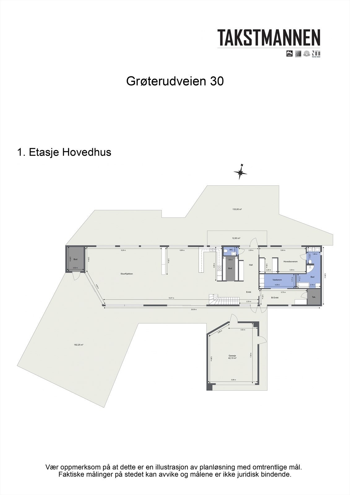 Enebolig 1.etasje Galleribilde