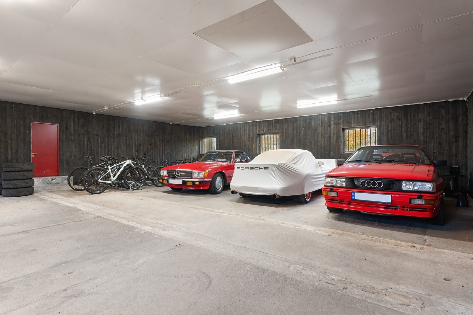 God plass til biler eller annet som krever plass. Galleribilde