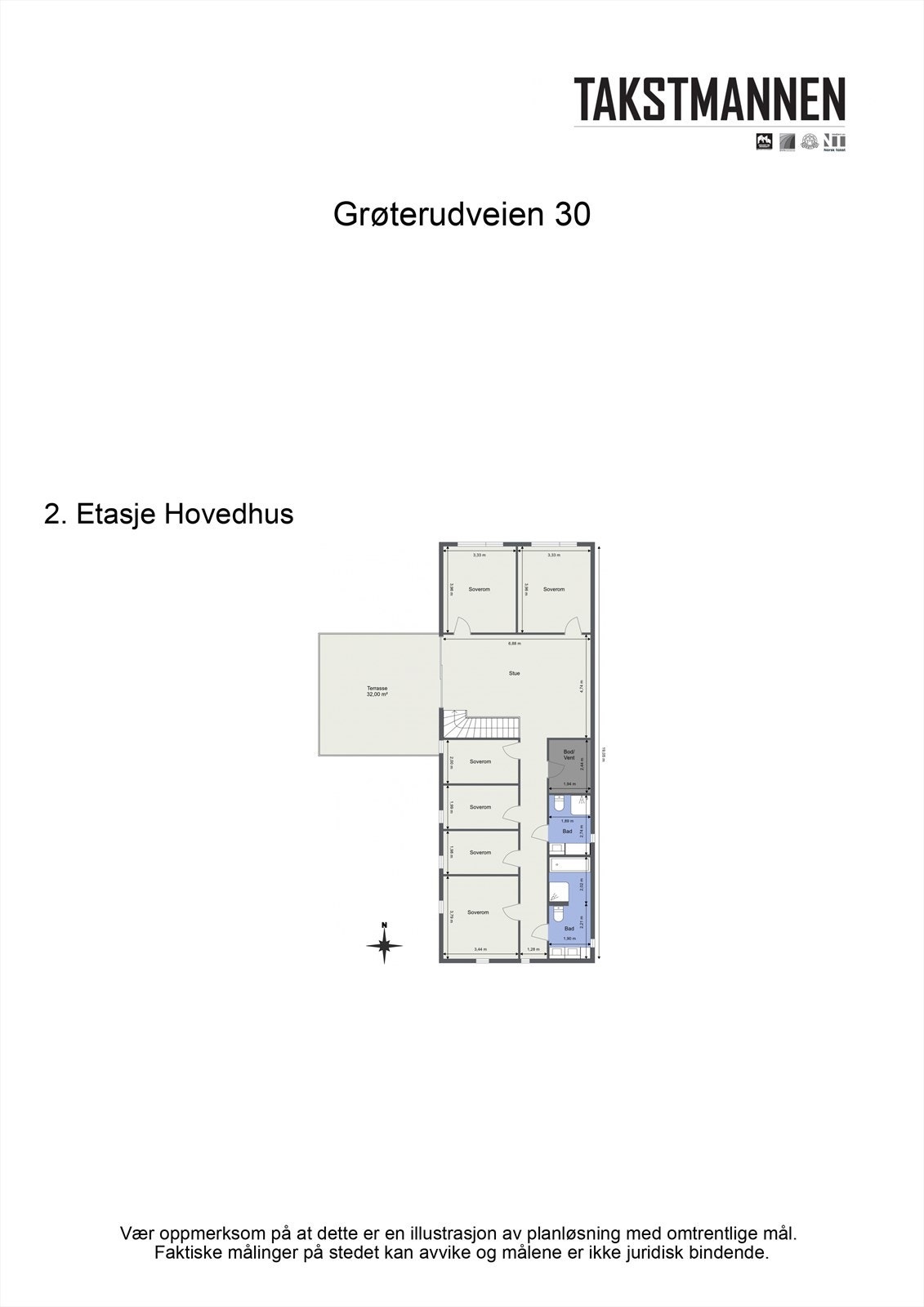 Enebolig 2.etasje Galleribilde