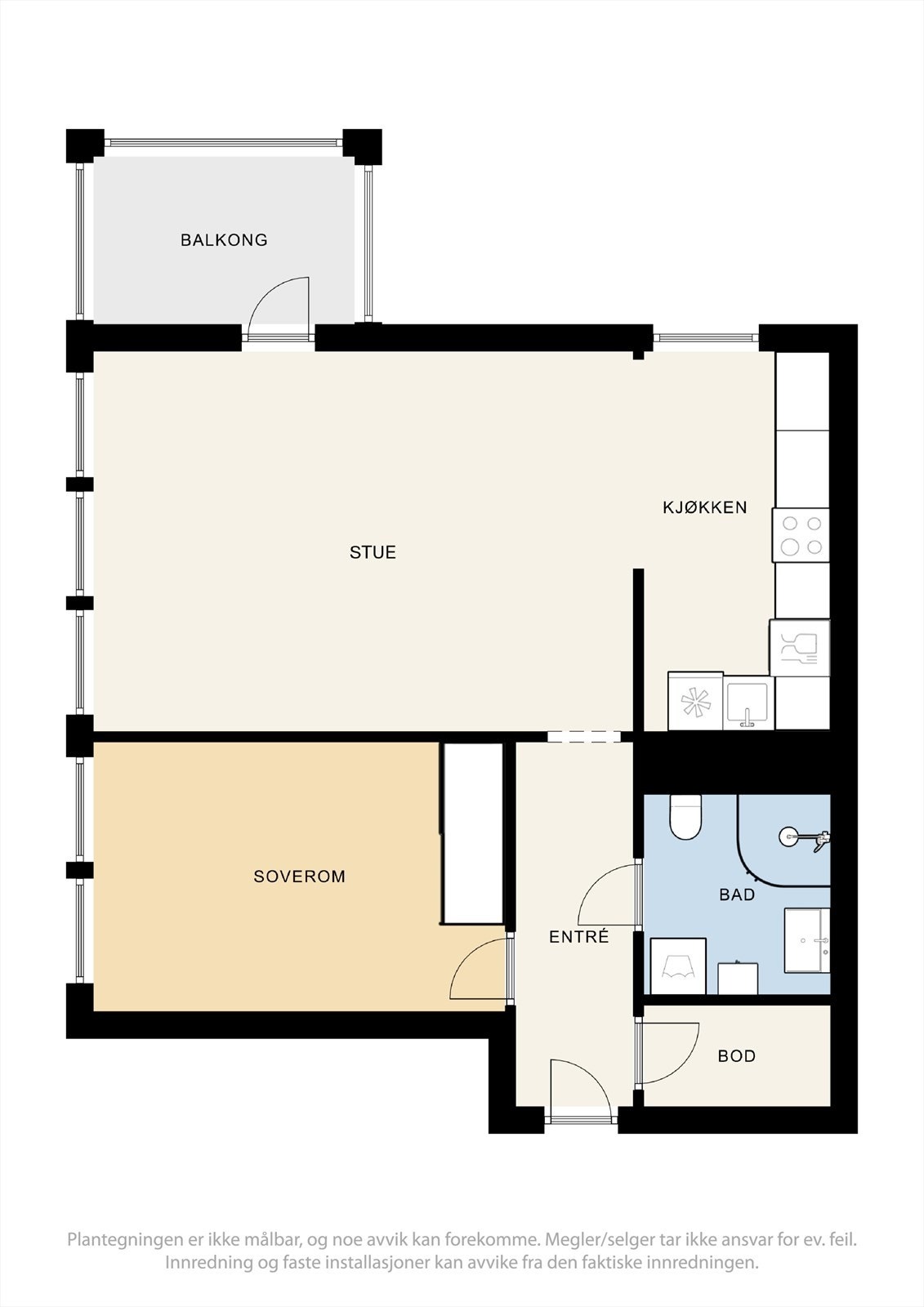 Plantegning. Galleribilde