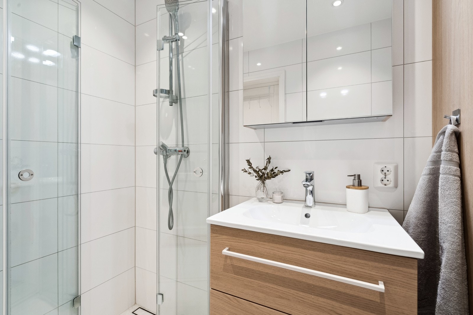 Badet er renovert i 2021, og har kun fått TG1. Galleribilde