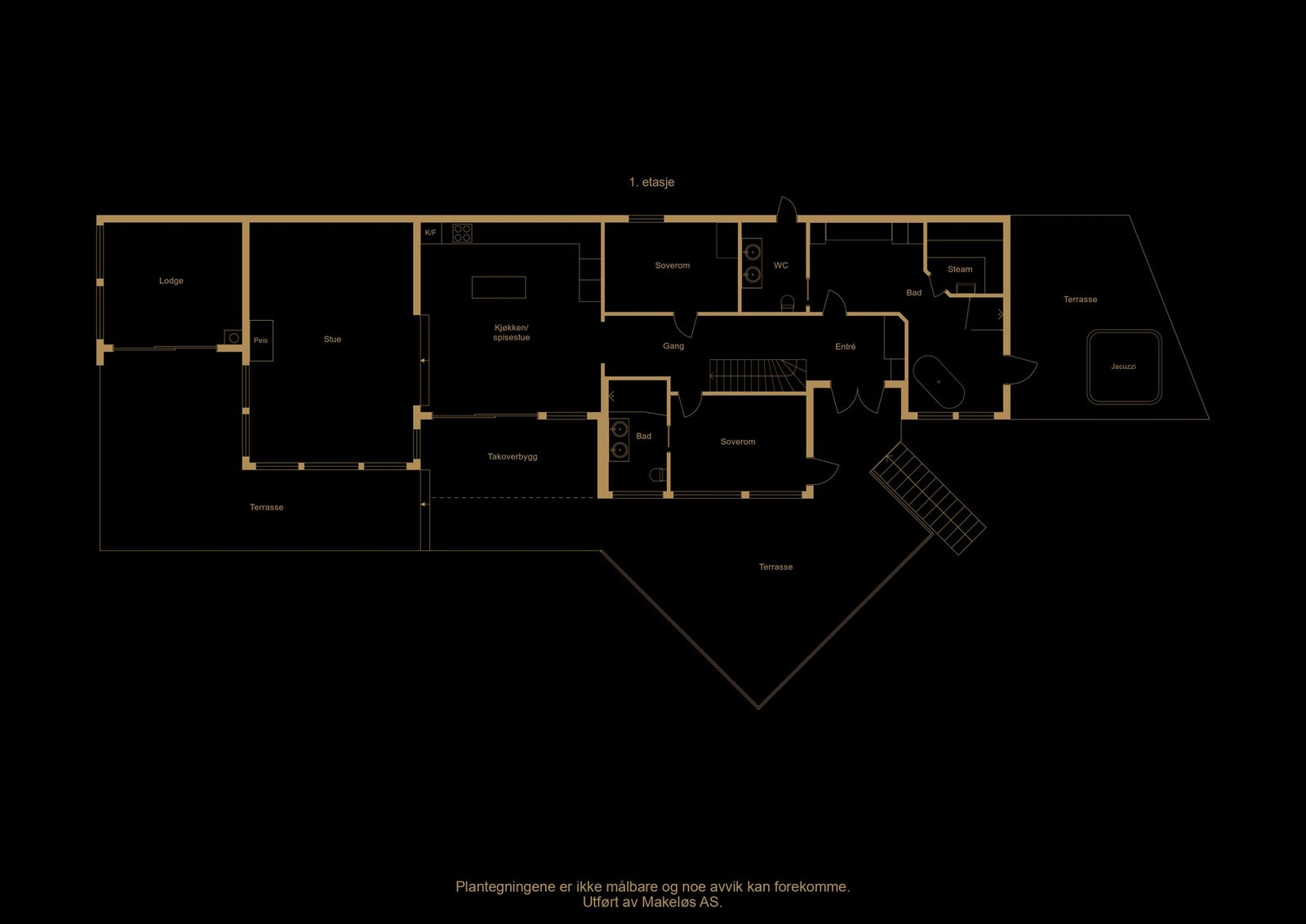 Plantegning (illustrasjon, avvik kan forekomme)