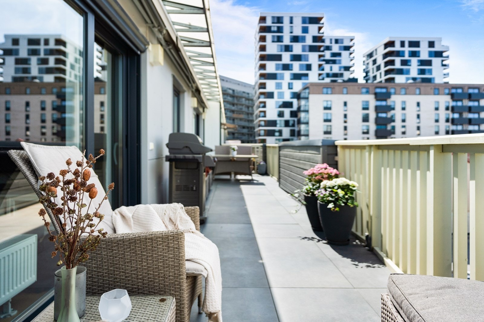 Detalj fra balkongen. Galleribilde