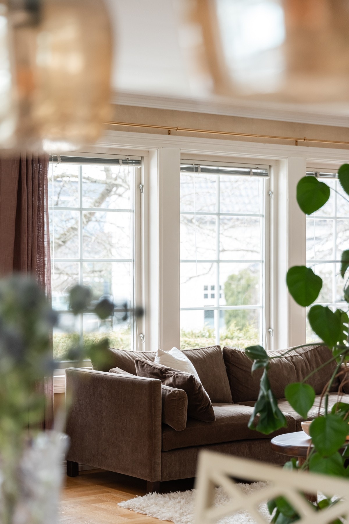 Her får du plass til det meste du møtte ønske deg i en stue. Galleribilde