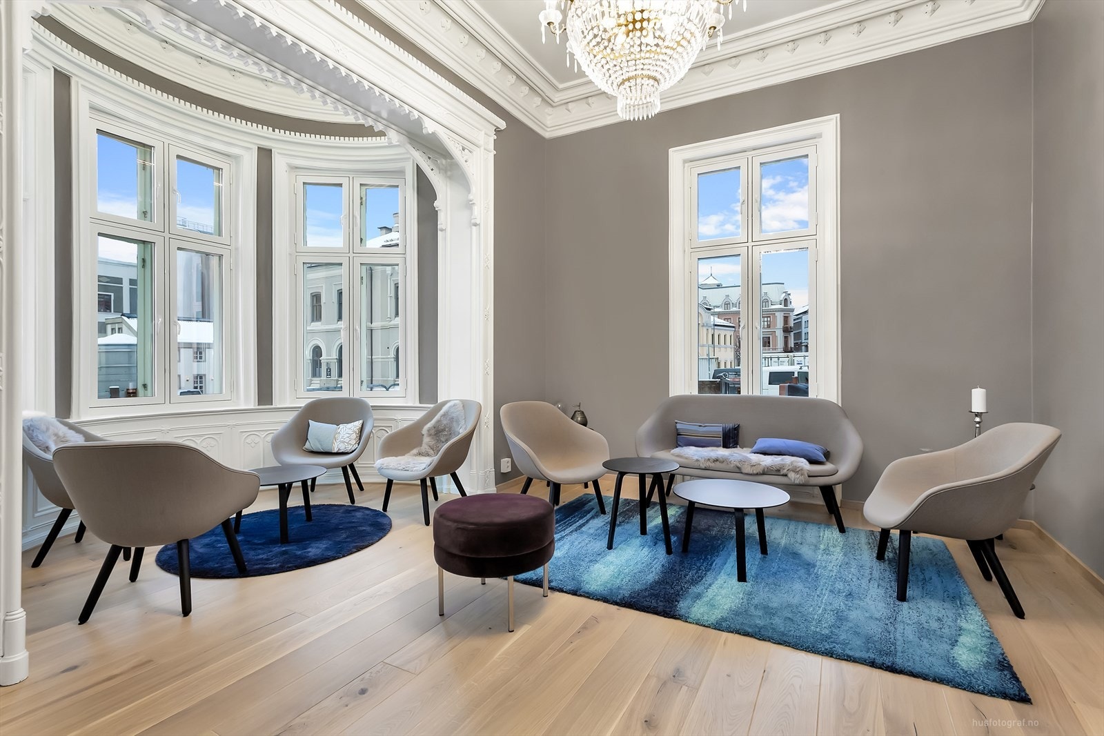 Flott felles selskapslokale som kan leies Galleribilde