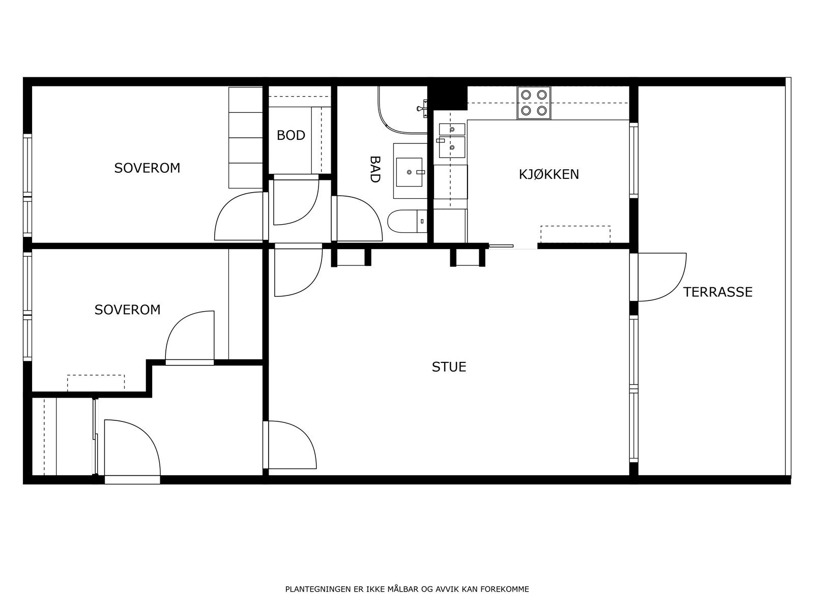 Plantegning Galleribilde