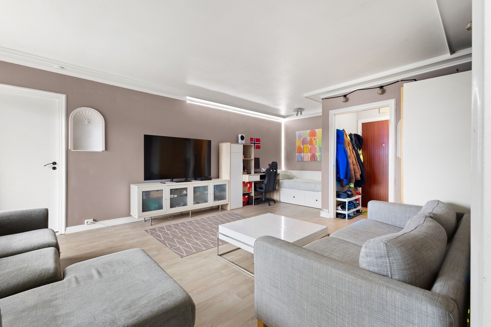 Boligen har behov for noe modernisering Galleribilde