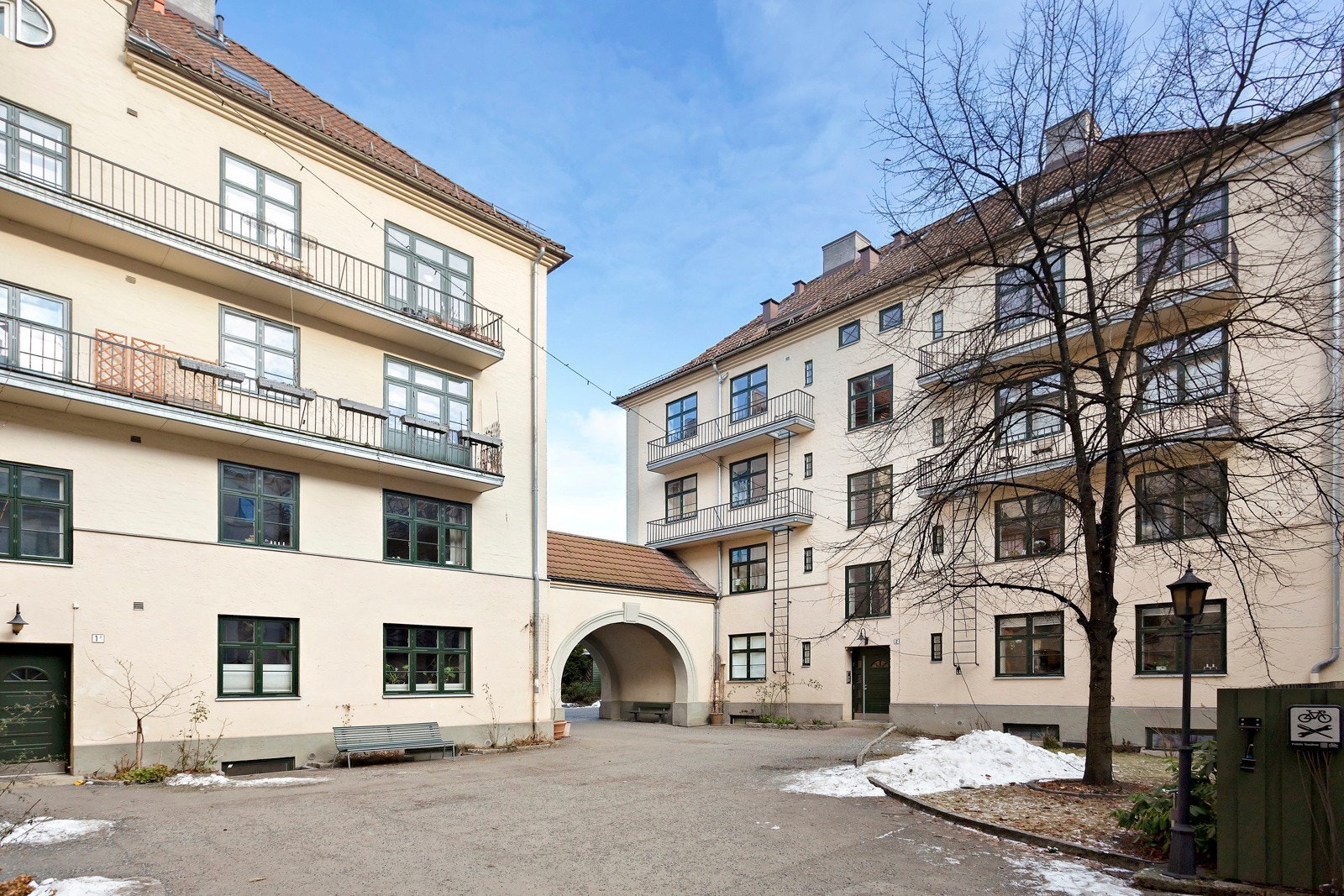 Italiagården er en av de klassiske Torshovgårdene. Galleribilde