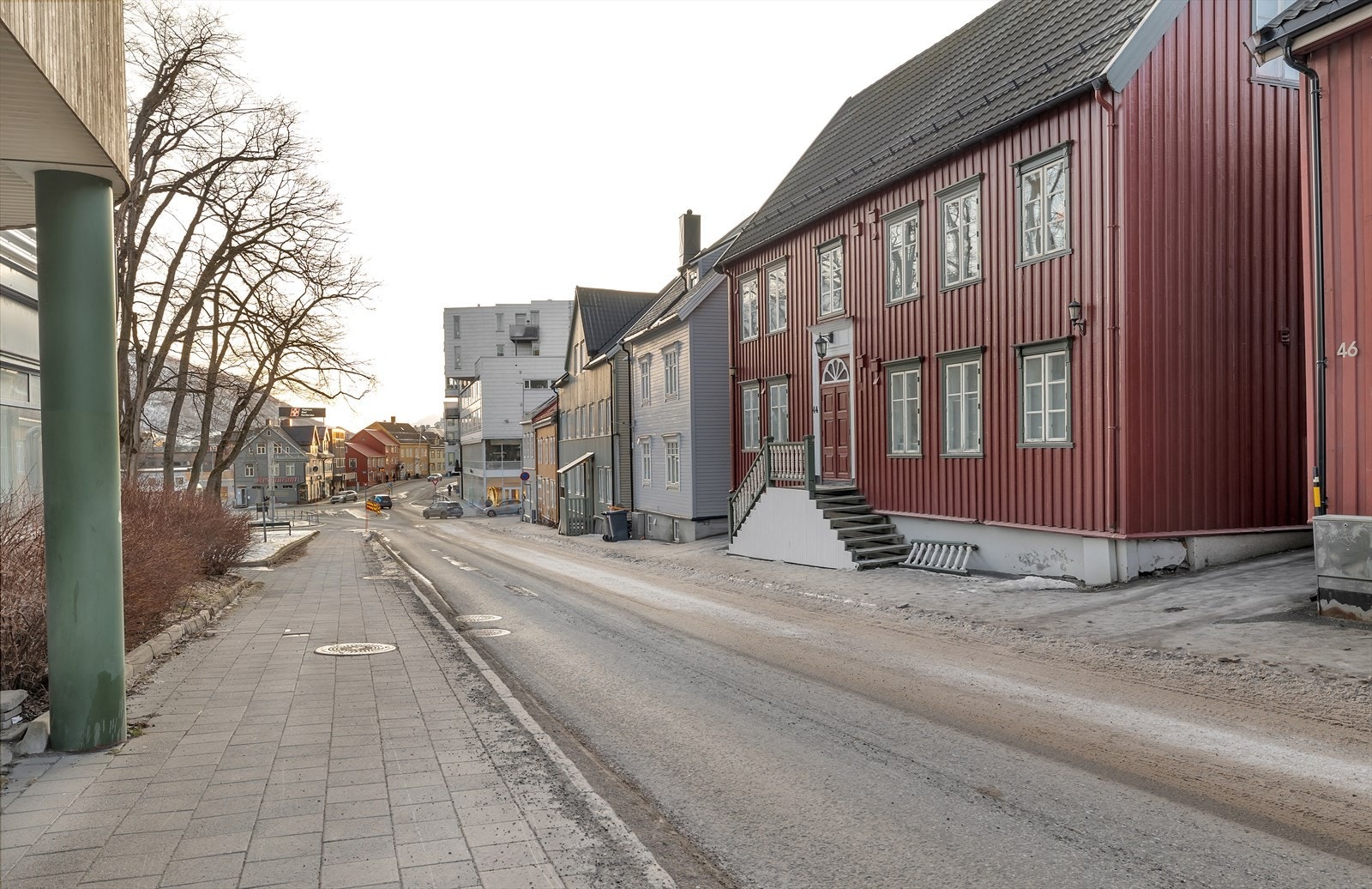 Klassisk eldre bygård med vernestatus. Galleribilde