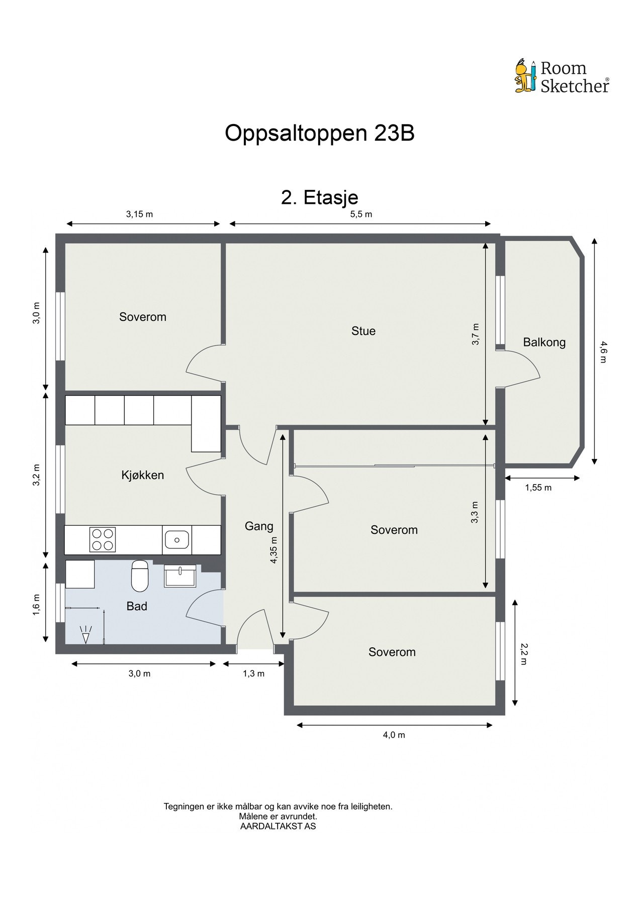 Planskisse. Galleribilde