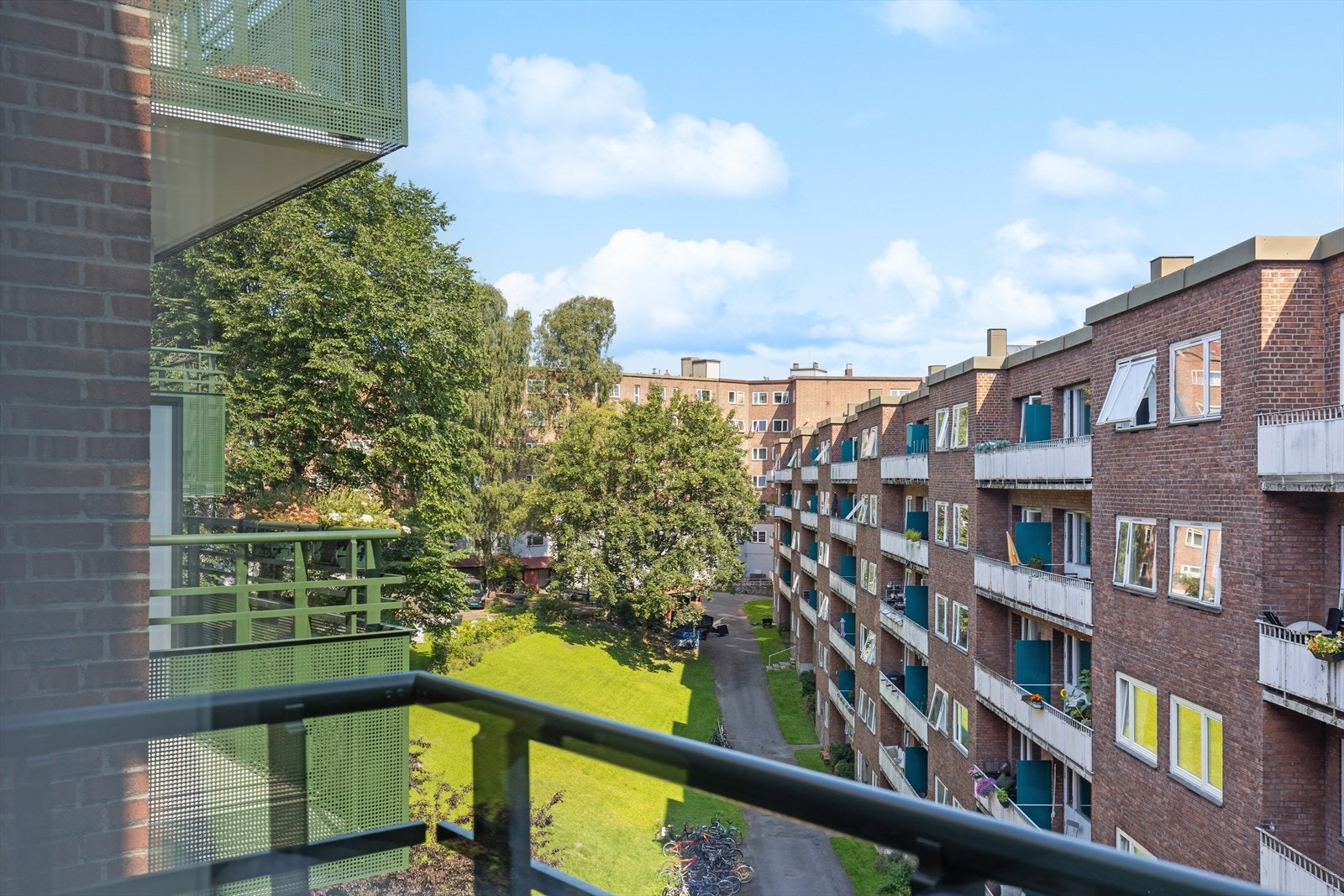 Utsikt fra soverommet. Galleribilde