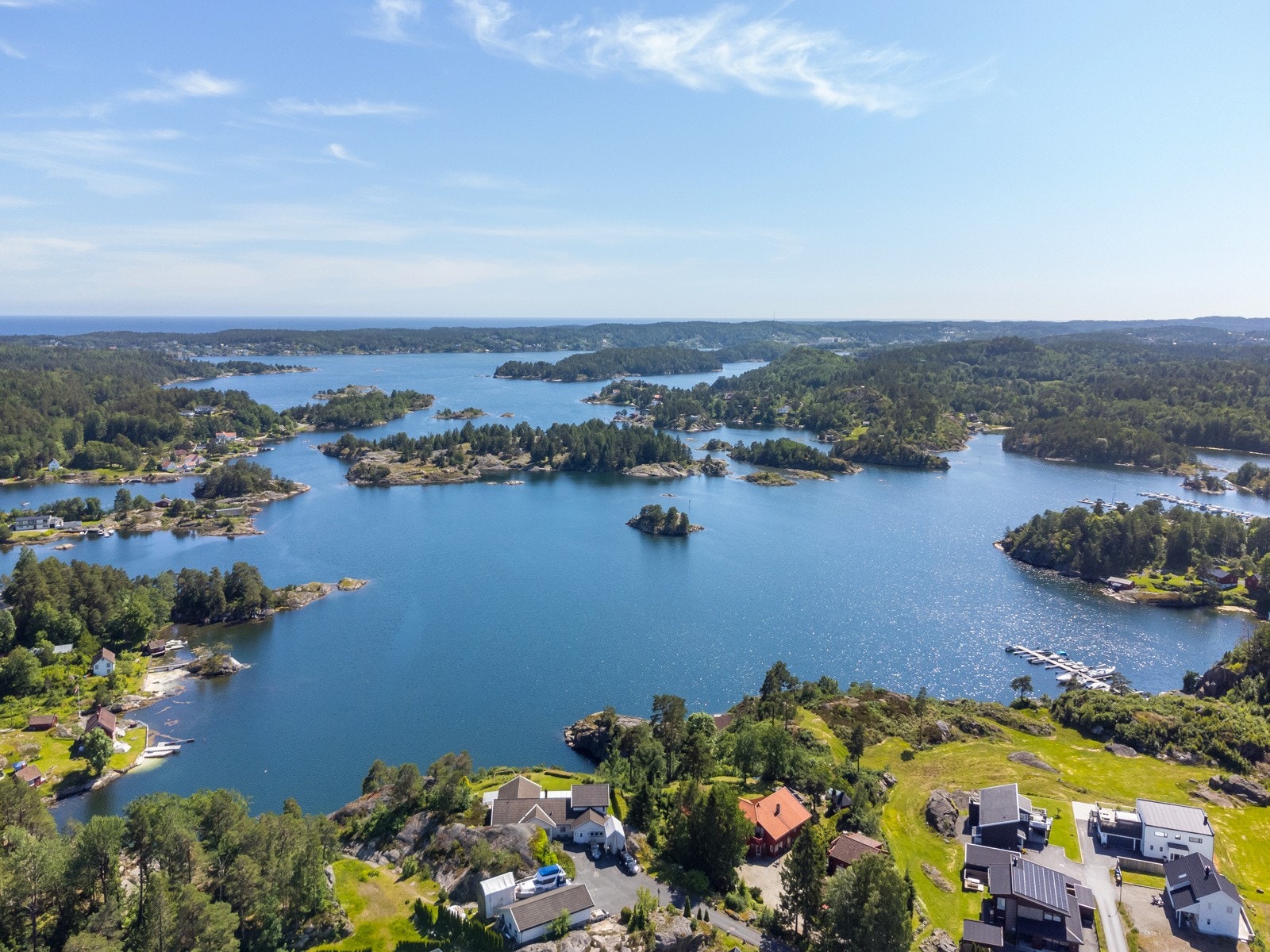 Skjærgården like utenfor døren. Galleribilde