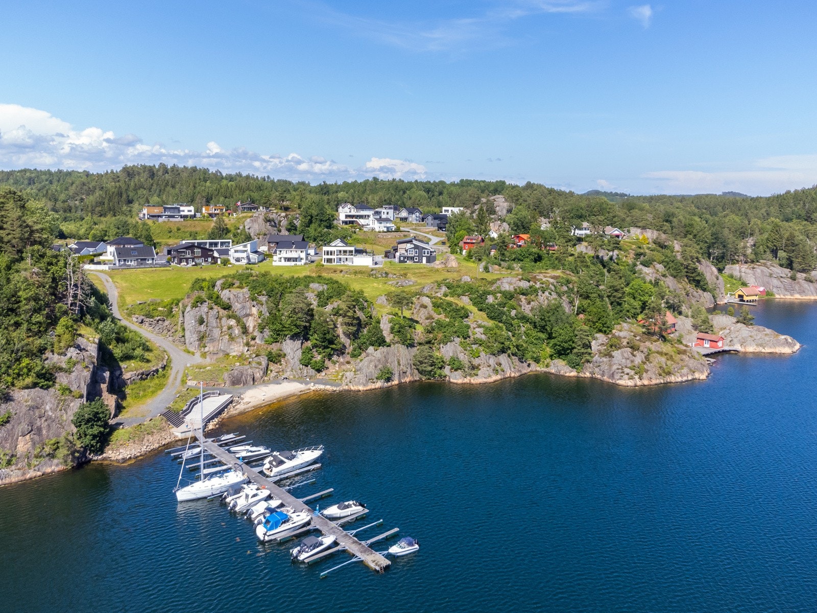Sørlandsidyll på sitt beste. Galleribilde