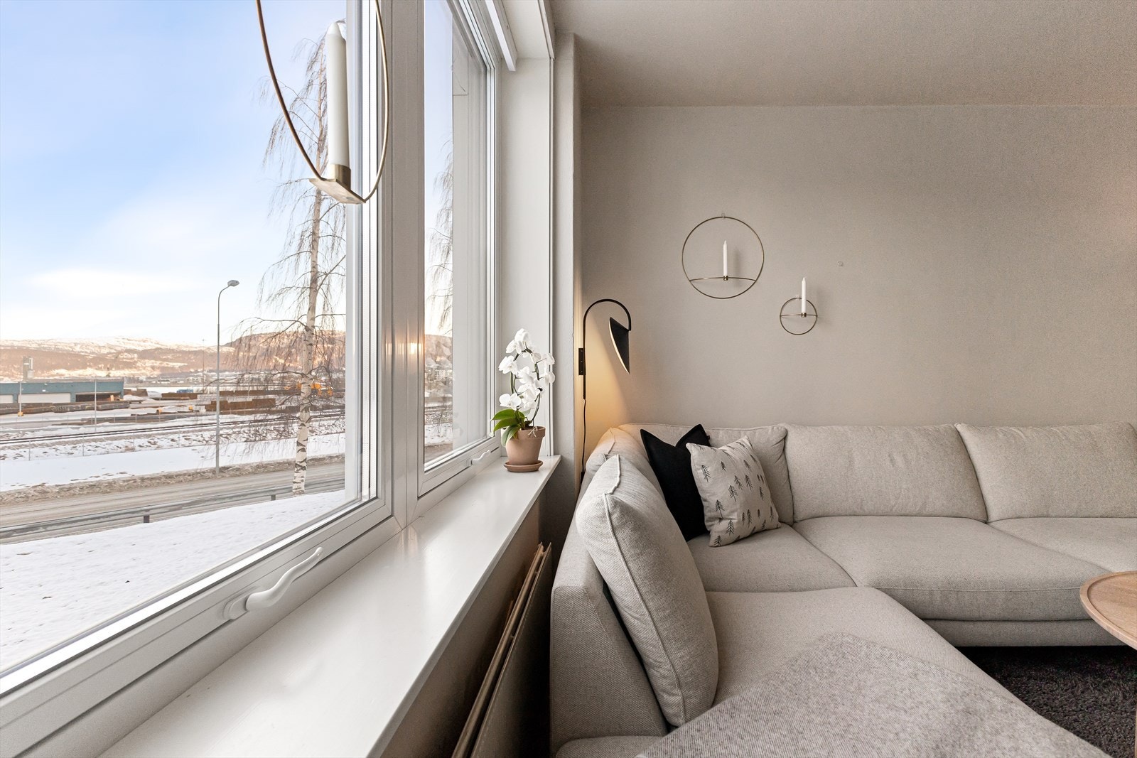 Utsikt fra stue. Galleribilde