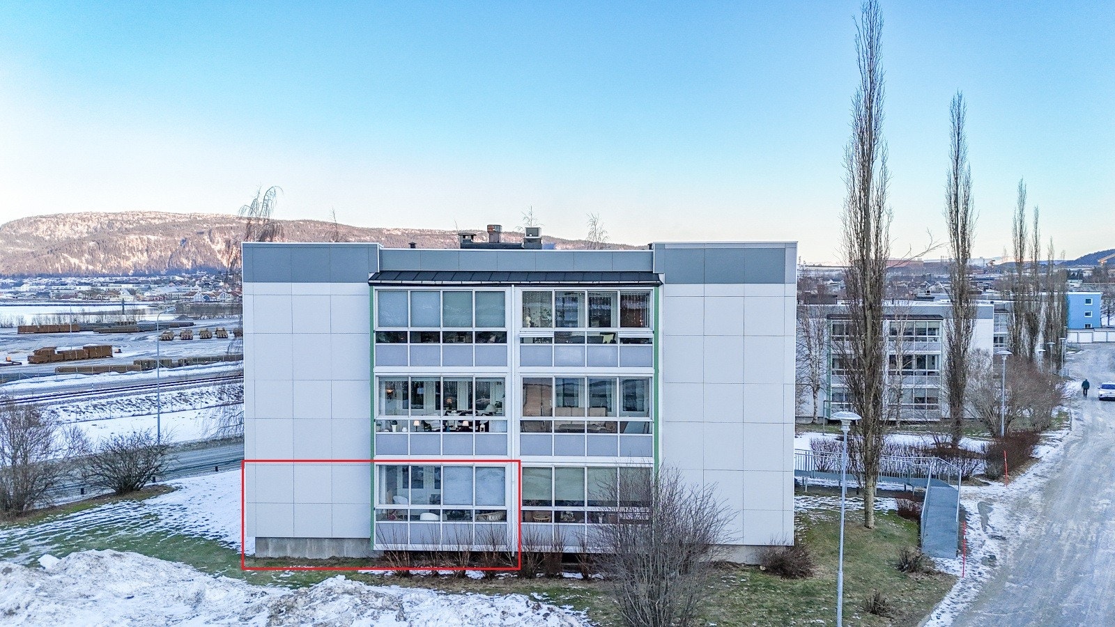 Mot der leiligheten er plassert. Galleribilde