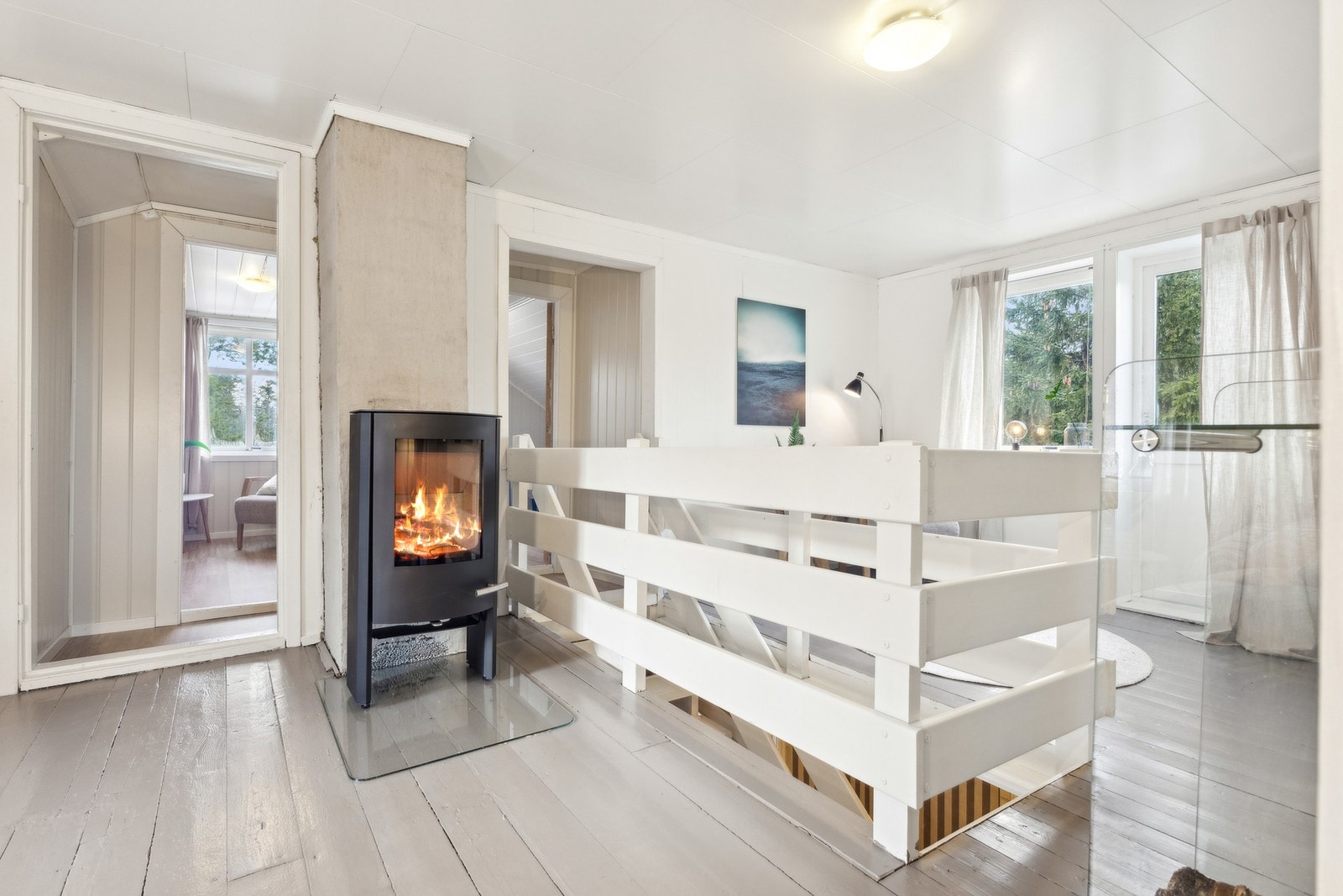 Vedovn på loftstue er fra 2024. Galleribilde