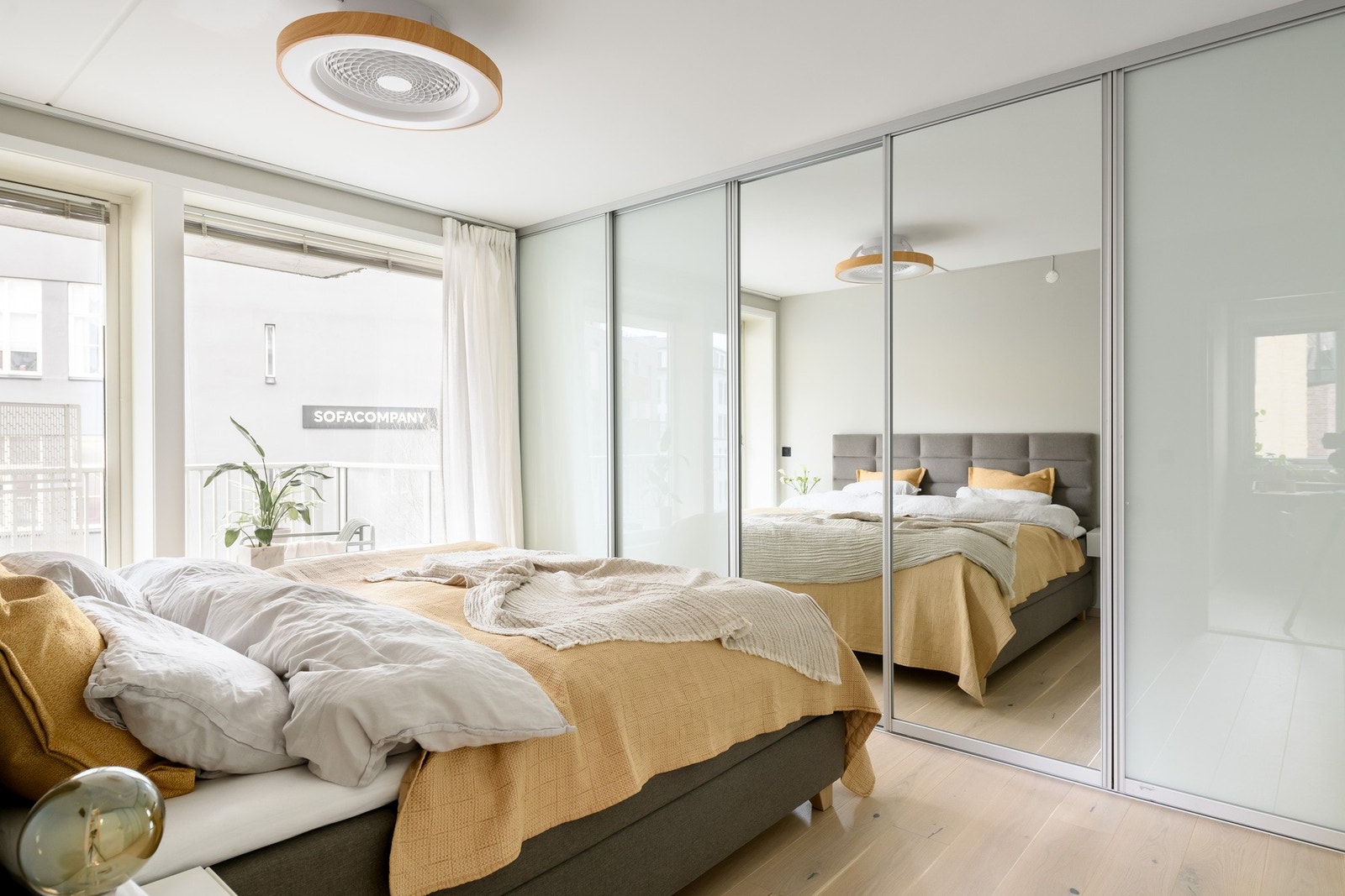 Om ønskelig er det mulighet for å etablere et tredje soverom i leiligheten. Galleribilde