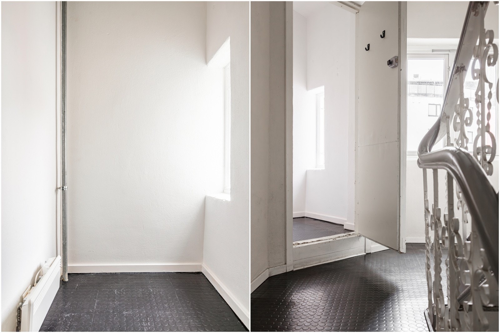 Leiligheten disponerer praktisk bod med strømuttak i oppgangen, en halv etasje opp. Galleribilde