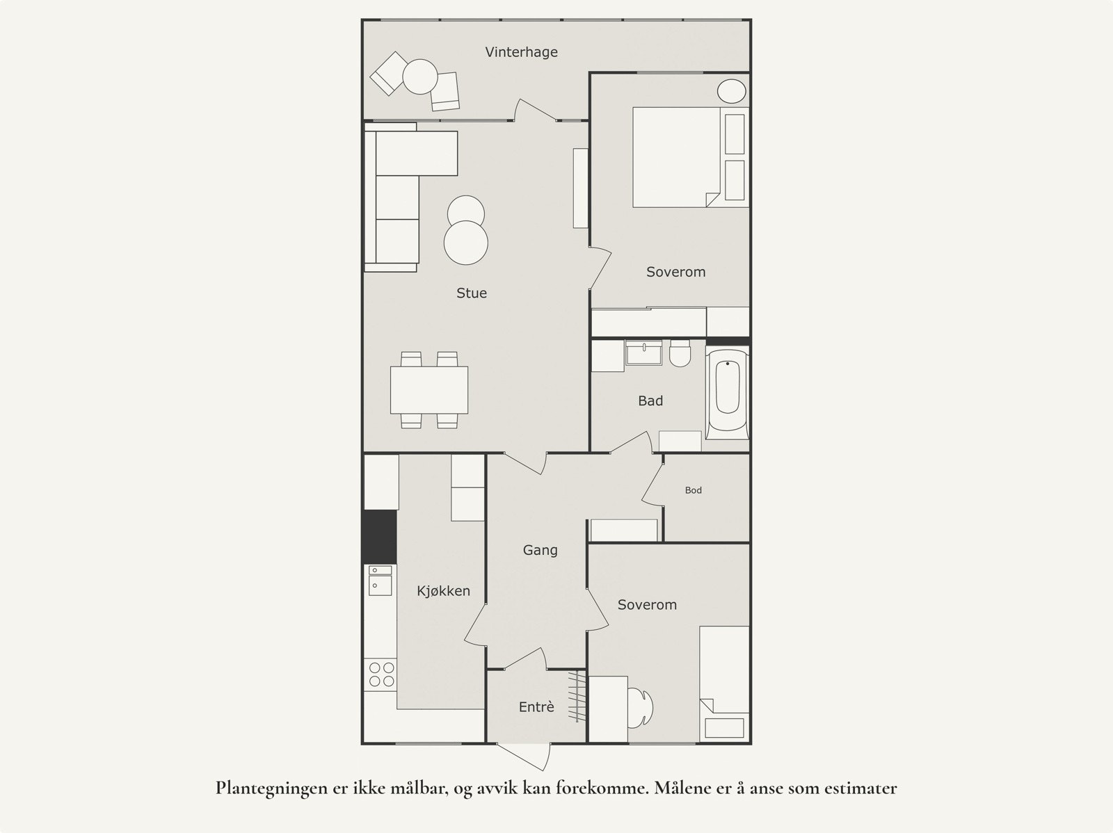 Plantegning. Galleribilde