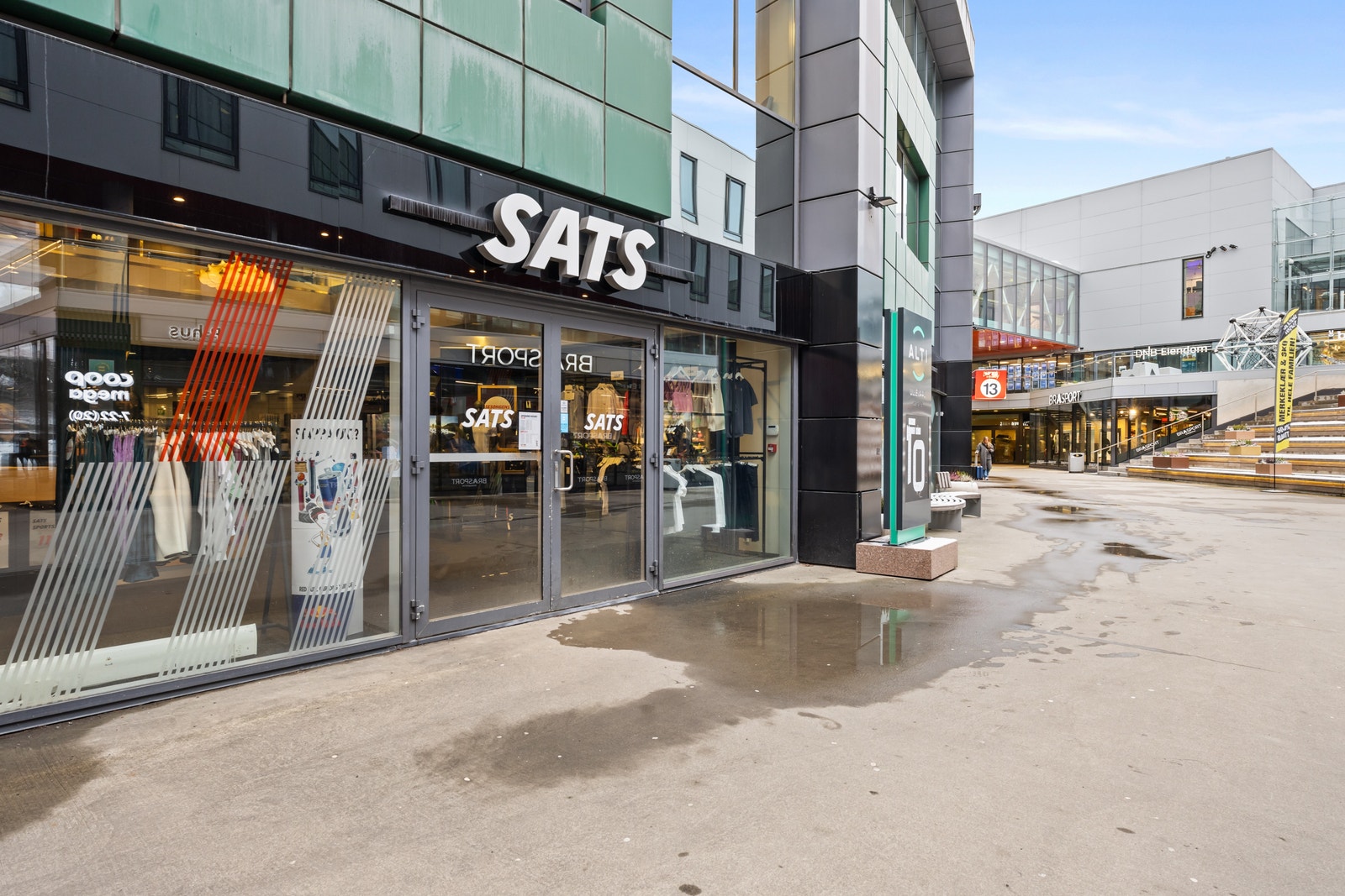 SATS er beliggende på senteret. Galleribilde