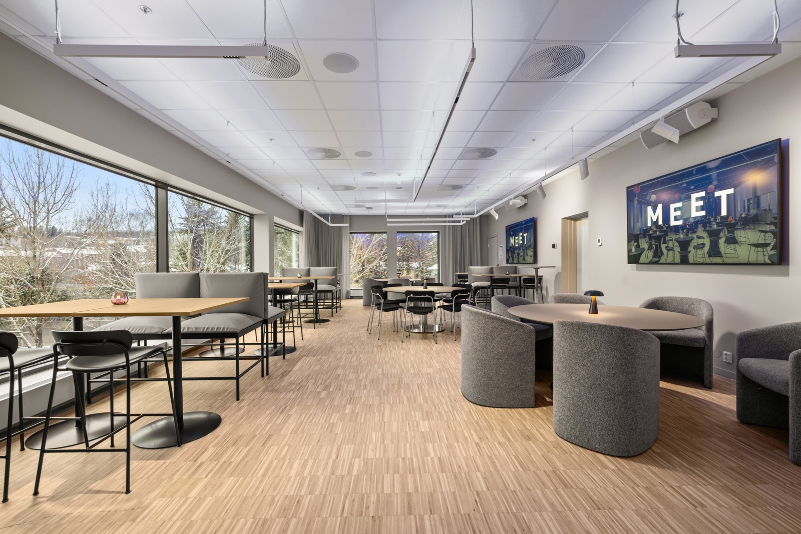 MEET fasilitetene på Ullevaal. På kampdag er dette en del av "vip" tilbudet. Galleribilde