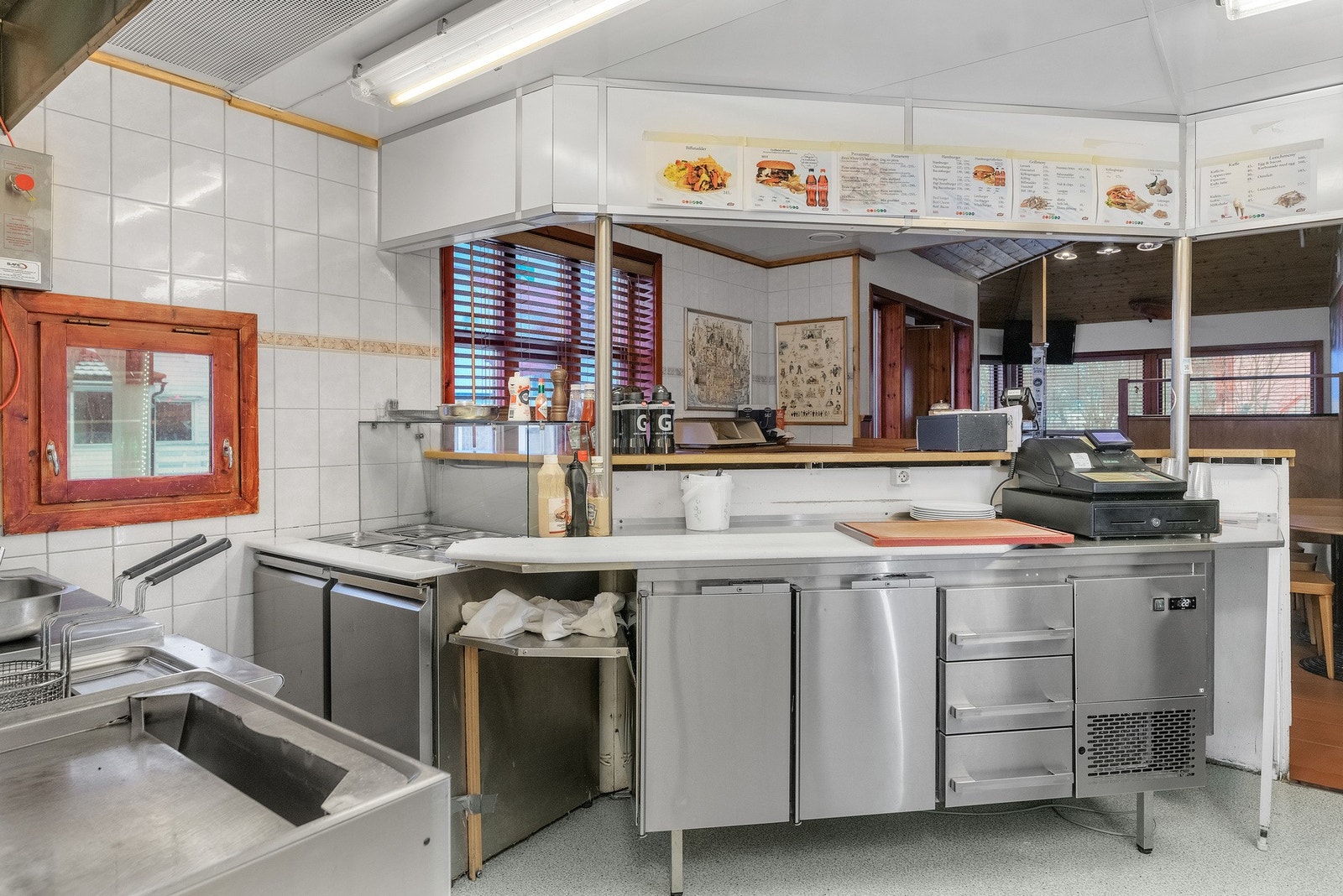 Bak disken til bistroen. Galleribilde