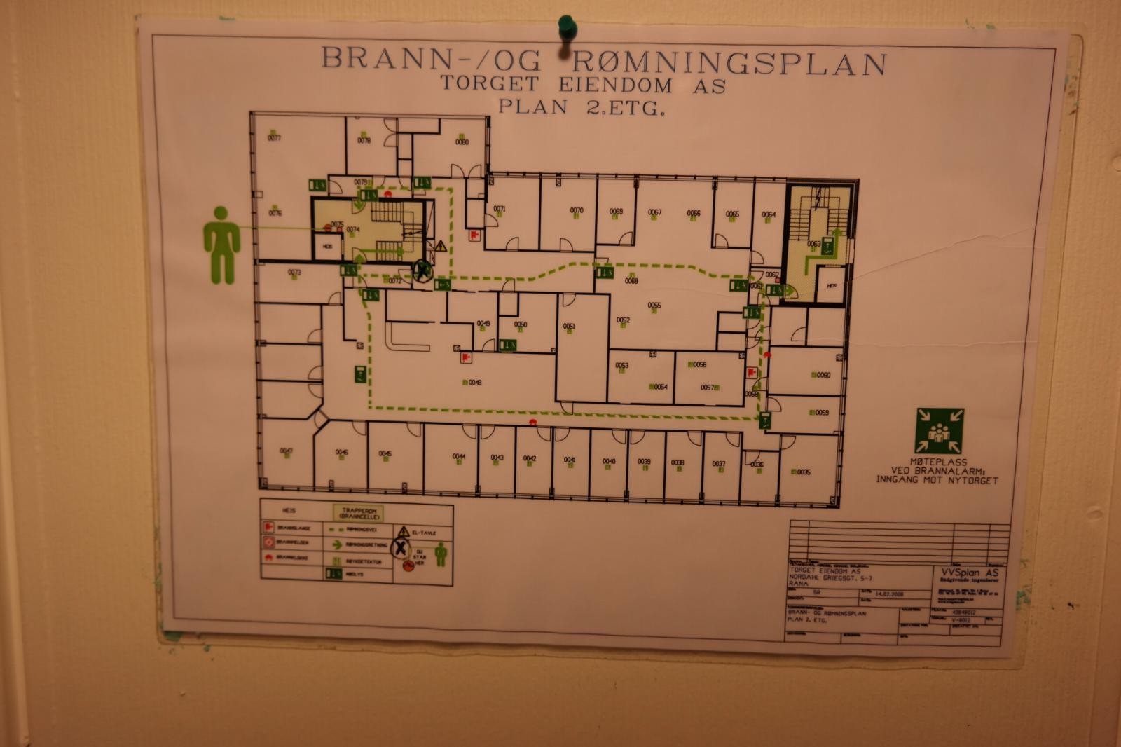 Plantegning 2. etg. Galleribilde
