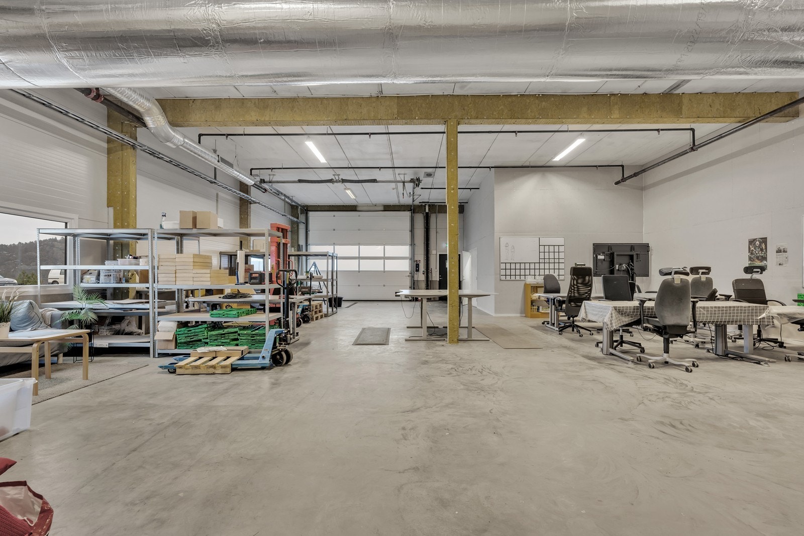 Oppvarmet produksjons-/ monteringslokale - Kjøreport Galleribilde