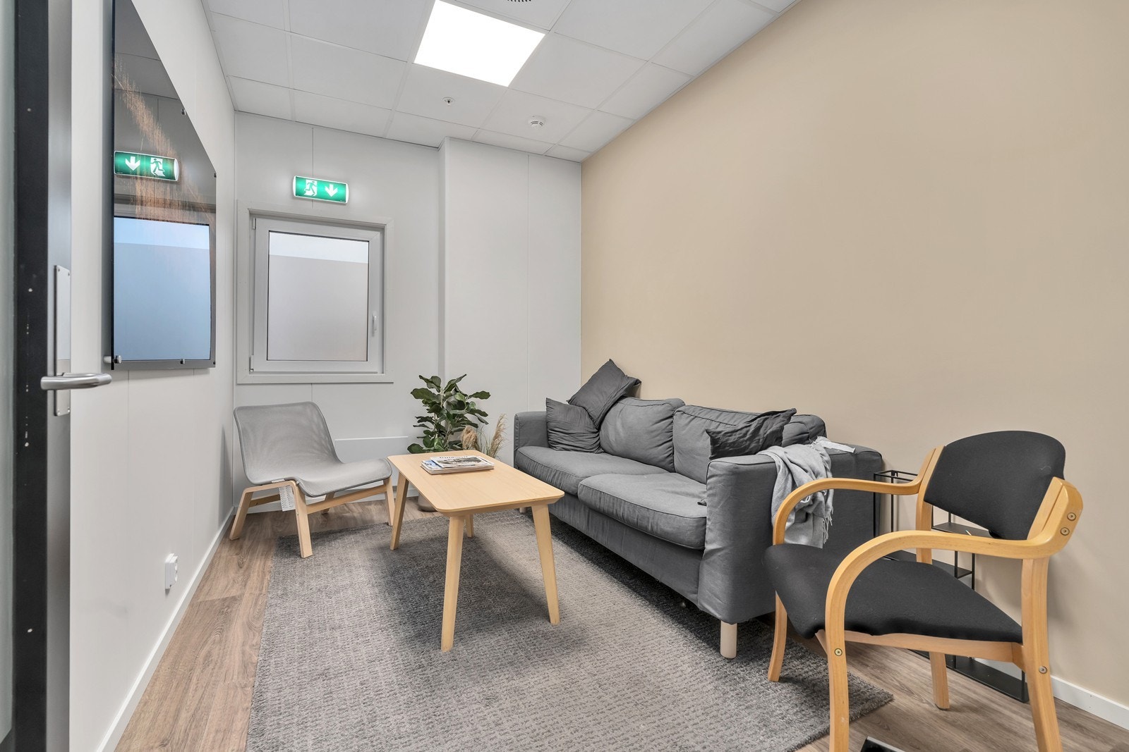 Møterom/samtalerom i 1. etasje. Galleribilde