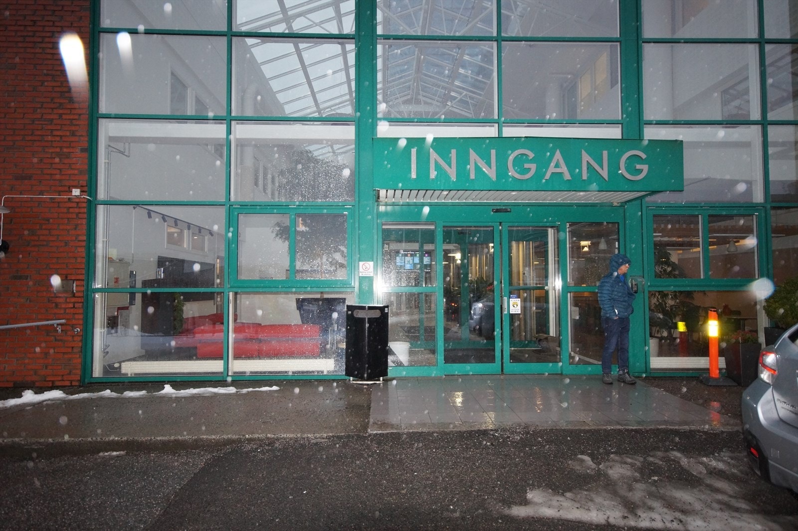 Inngangsparti Galleribilde