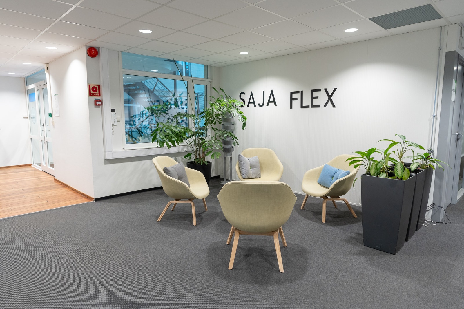 Bilde fra SAJA FLEX i nabobygg Galleribilde