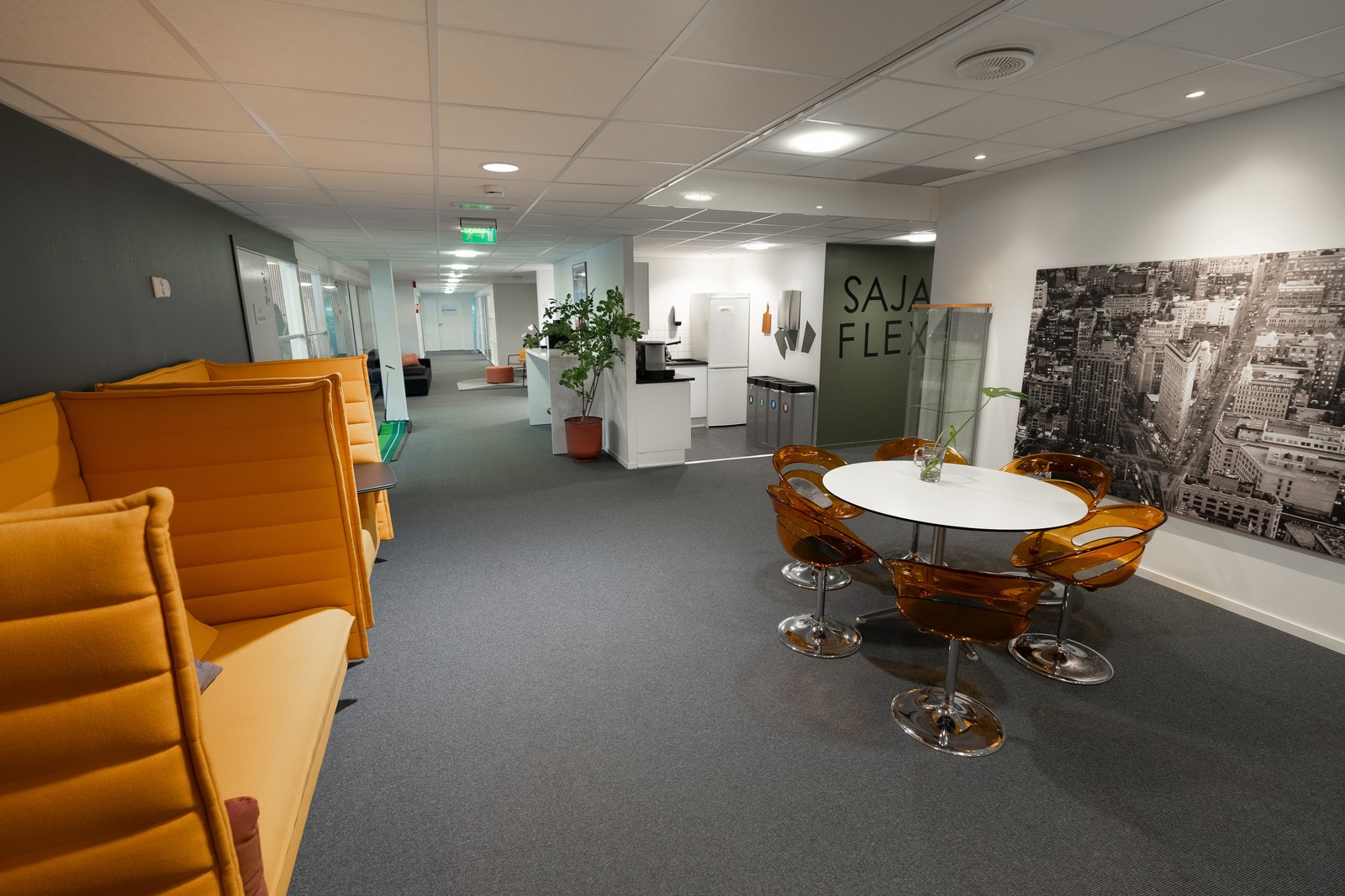 Bilde fra SAJA FLEX i nabobygg Galleribilde