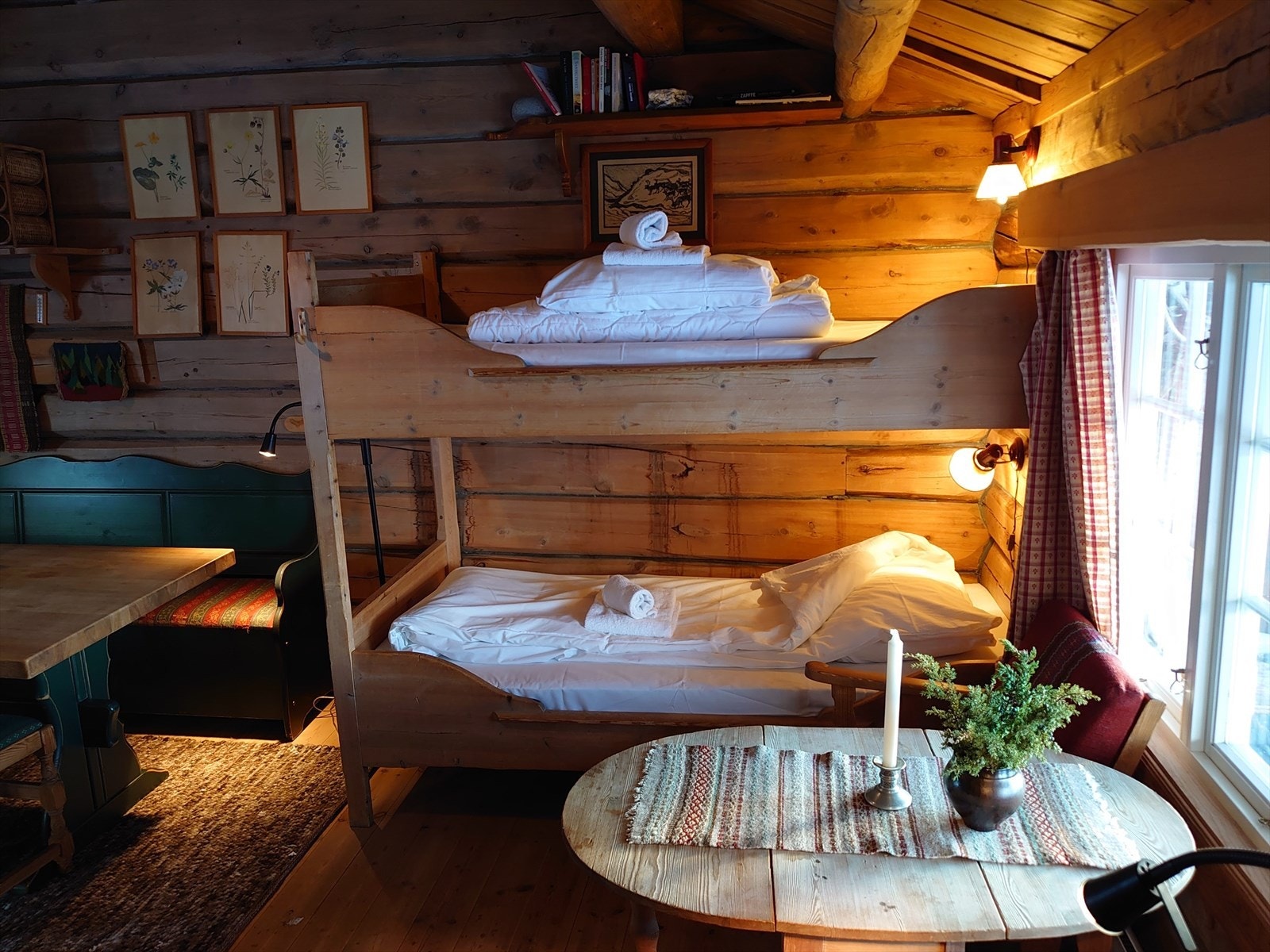 Hotellet disponerer Bernerstua for utleie som en del av hotellets overnattingskapasitet Galleribilde