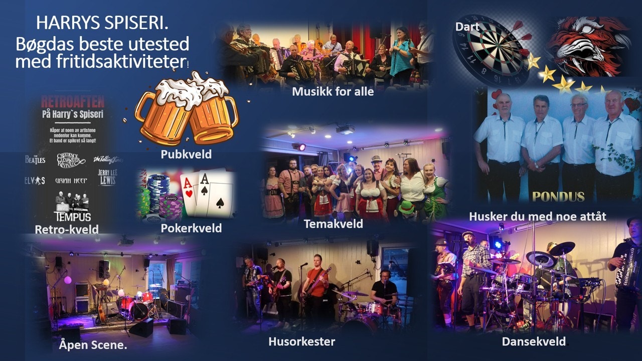 Tilbudet ved Harry's Galleribilde