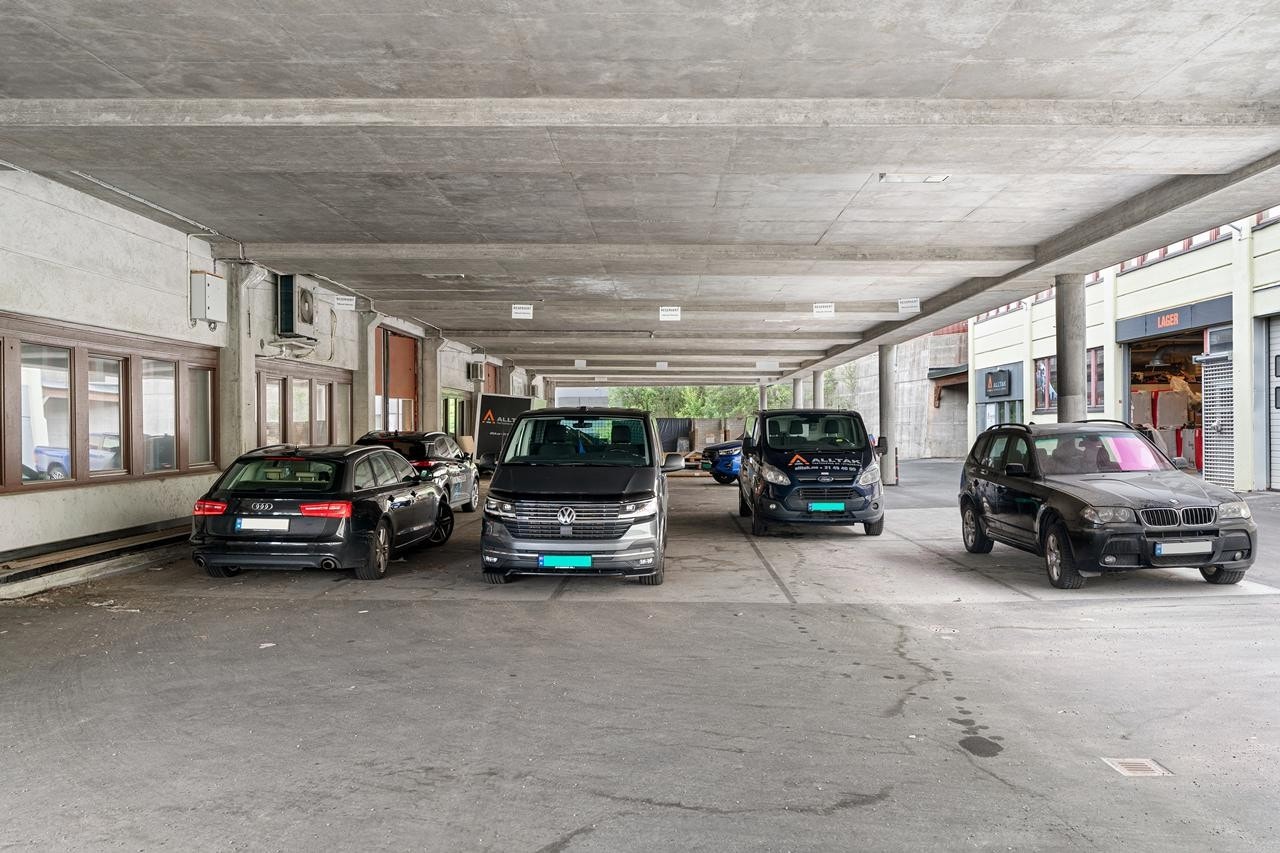 Gode muligheter for parkering Galleribilde