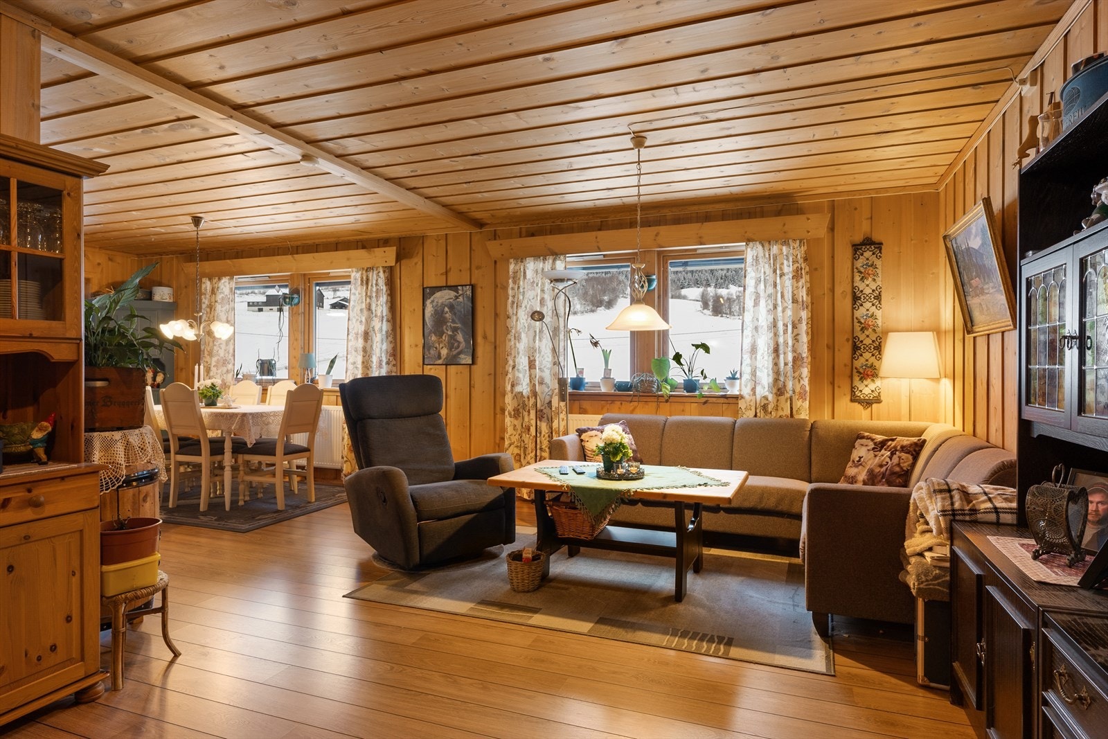 Fra stue i en av leilighetene Galleribilde