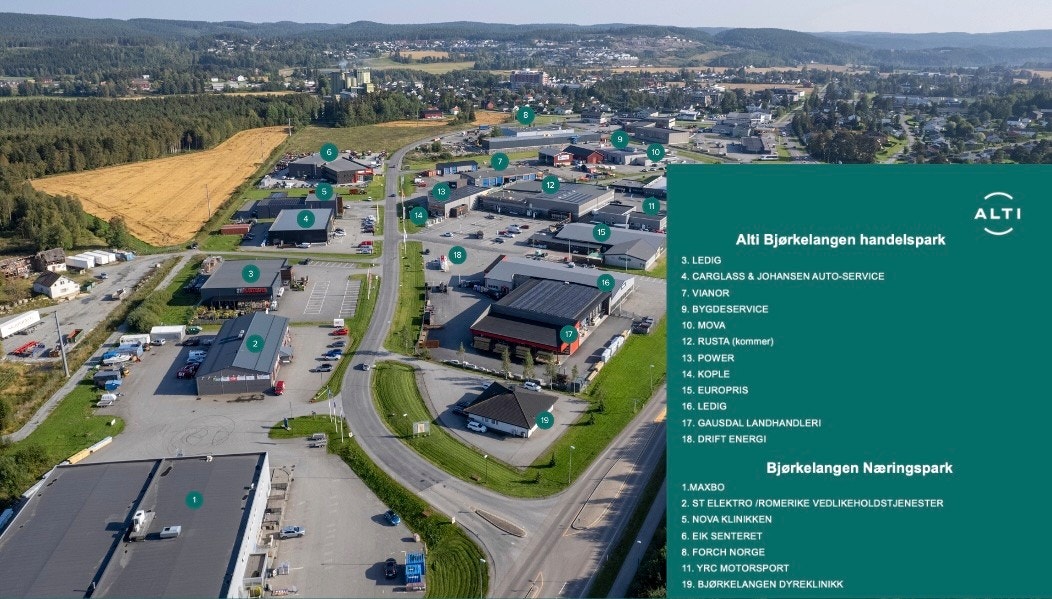 Bjørkelangen Næringspark Galleribilde