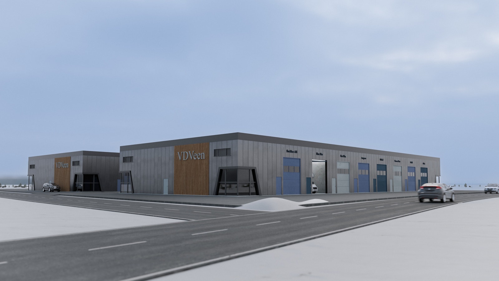 Illustrasjons bilder Notodden Vinter 1 Galleribilde