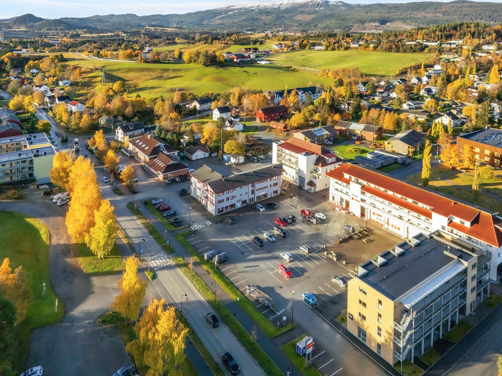 Sentral beliggenhet i Klæbu sentrum Galleribilde