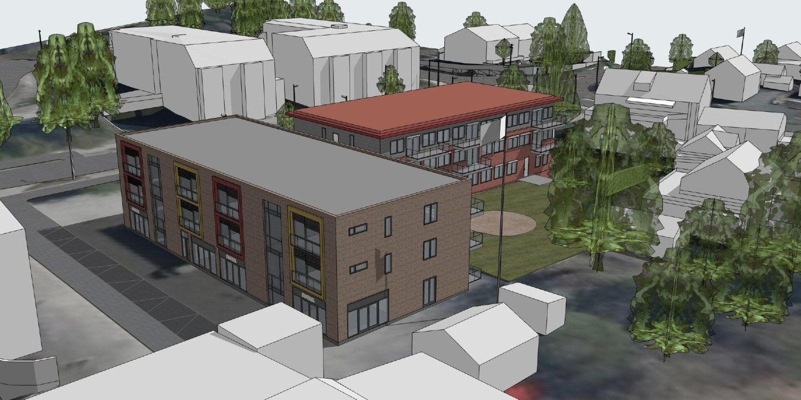 Mulighetsstudie 1 : pluss 1 700 kvm Galleribilde